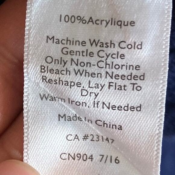 Talbots Womens Sweater Dark Blue Turtleneck Knit Pull Over Normcore XLarge - Picture 7 of 12